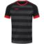 Afbeeldingen van Shirt Celtic Melange KM zwart/sportrood
