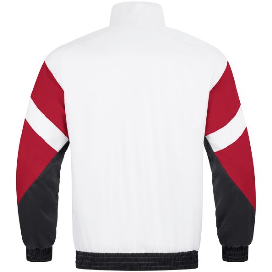 Afbeeldingen van Vest Retro zwart/wit/rood