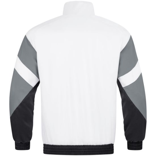 Afbeeldingen van Vest Retro zwart/wit/steengrijs